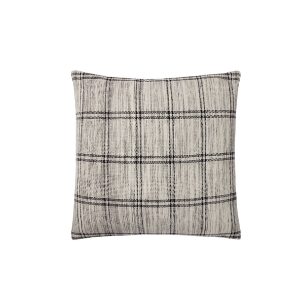 Dalia Ivory / Granite Cover Only Pillow