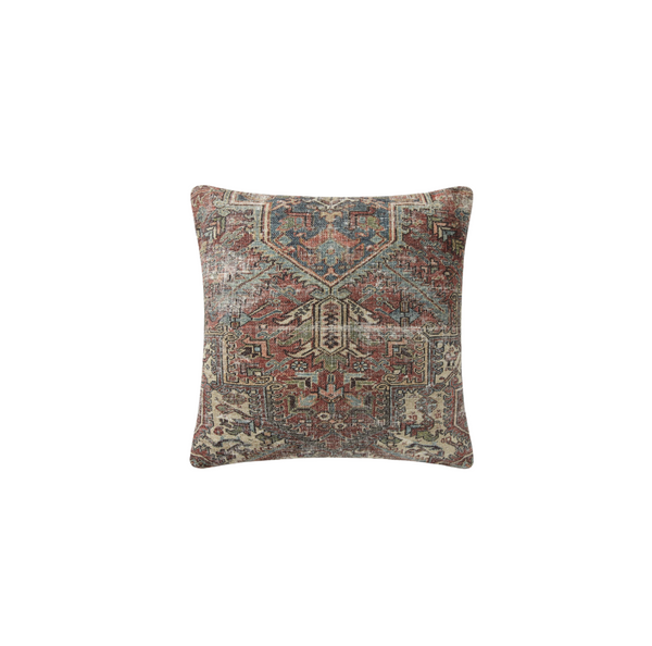 Rust / Multi Pillow Cover Only