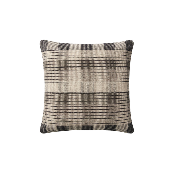 Ivory / Black Cover Only Pillow