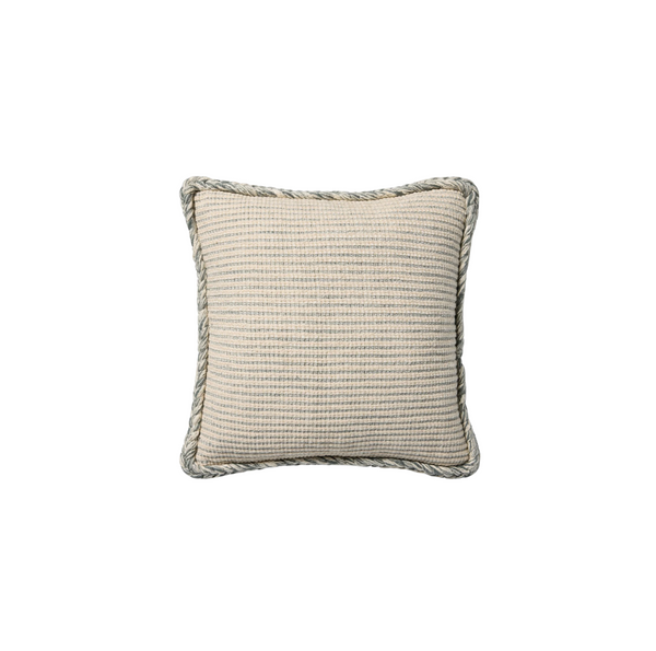 Oroville Natural / Blue Pillow Cover Only