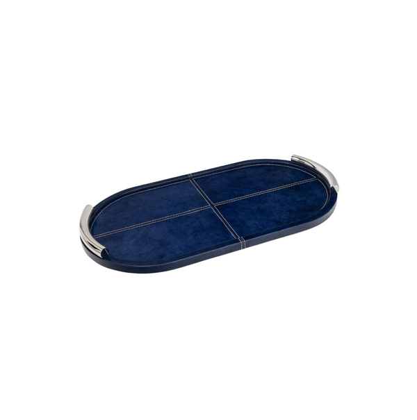 Hayes Leather Tray Oval
