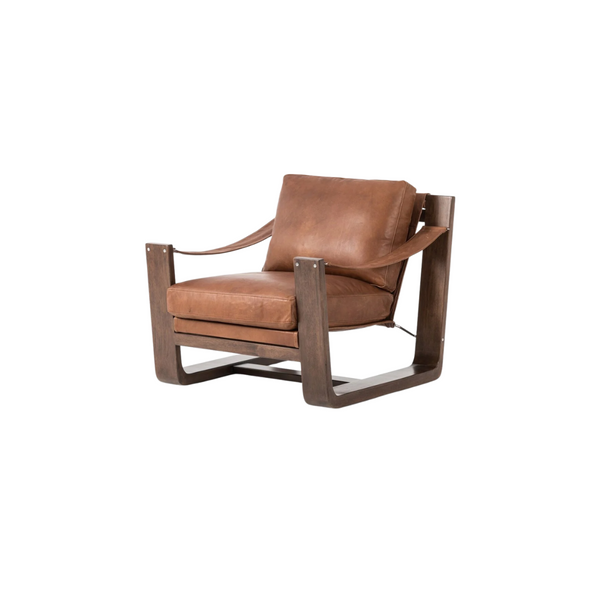 Leather Sling Chair