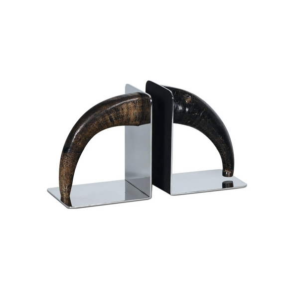 Lisbon Horn Bookend Set