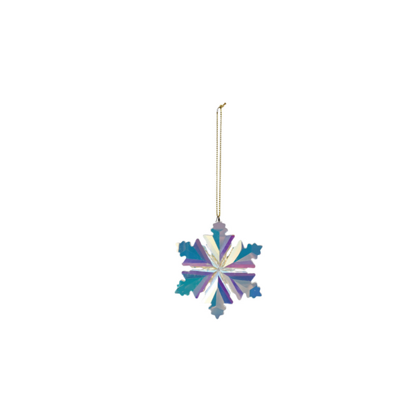 Crystal Snowflake Ornament / 4 Styles