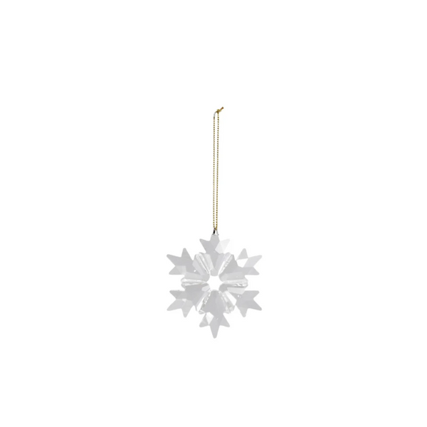 Crystal Snowflake Ornament / 4 Styles