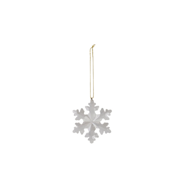 Crystal Snowflake Ornament / 4 Styles
