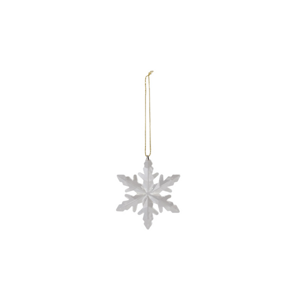Crystal Snowflake Ornament / 4 Styles