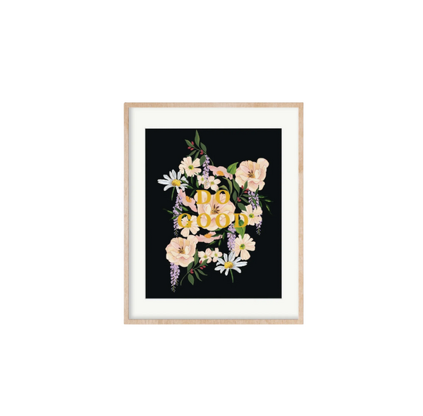 Do Good Art Print