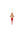 Two Tone Glass Finial Ornaments