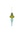 Two Tone Glass Finial Ornaments