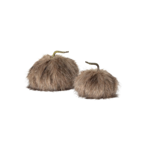 Plush Fur Pumpkin