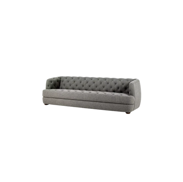 Slate Tufted Sofa