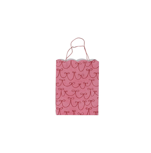 Paper Scalloped Gift Bag