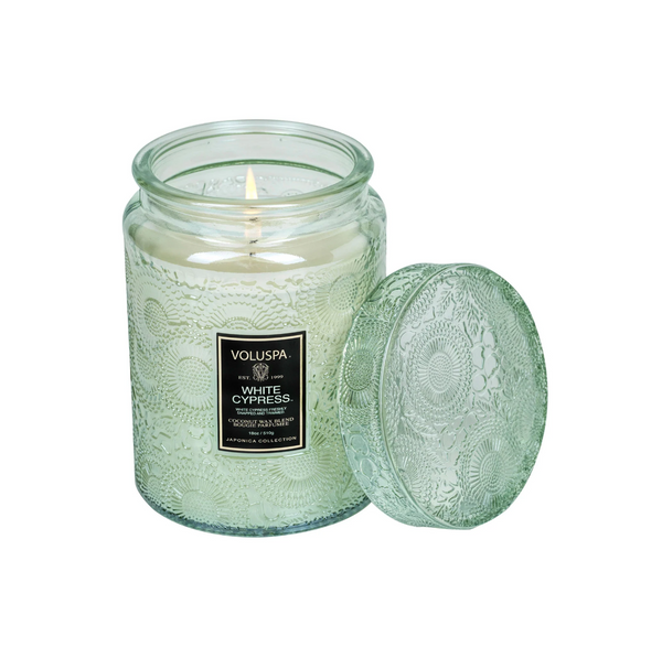 White Cypress Candle & Diffuser