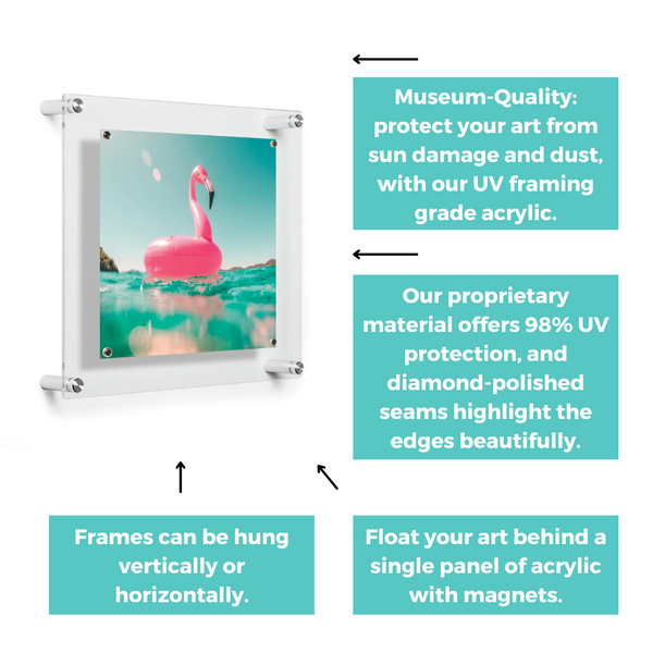 Easy Change Float Frame + Magnets