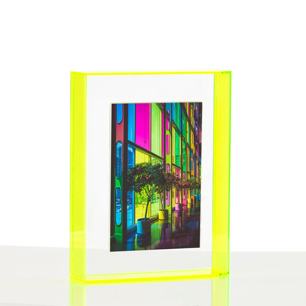 Neon Tabletop Float Frame