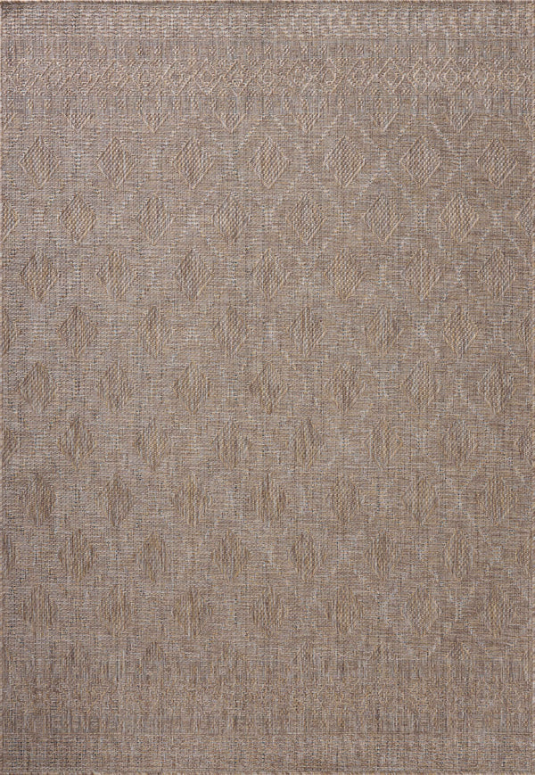 Amber Lewis x Loloi Topanga Natural / Mist 9'-2" x 12'-0" Area Rug