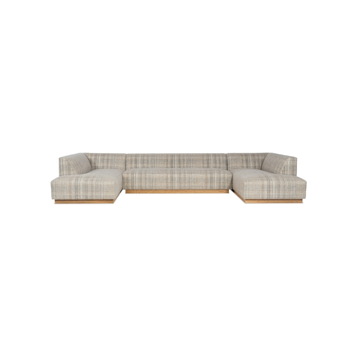 Plaid Sectional