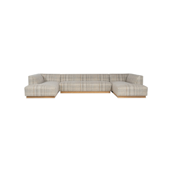 Plaid Sectional