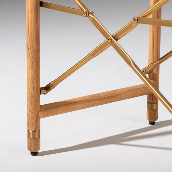 The WES Directors Chair / Monaco Natural Stripe