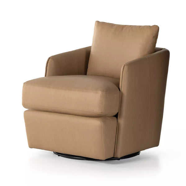 Taupe Swivel Chair