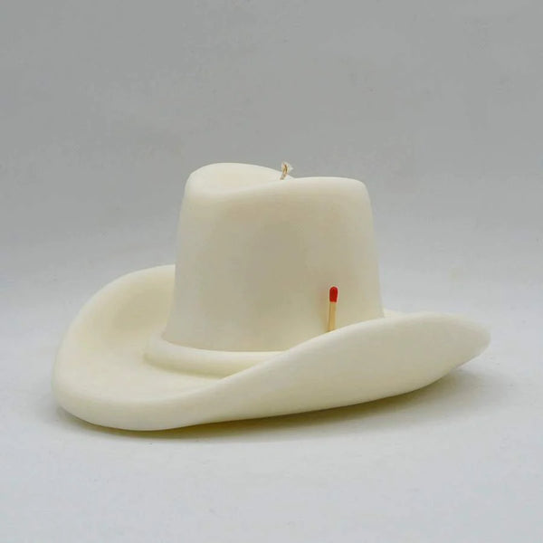 Cowboy Hat Candle