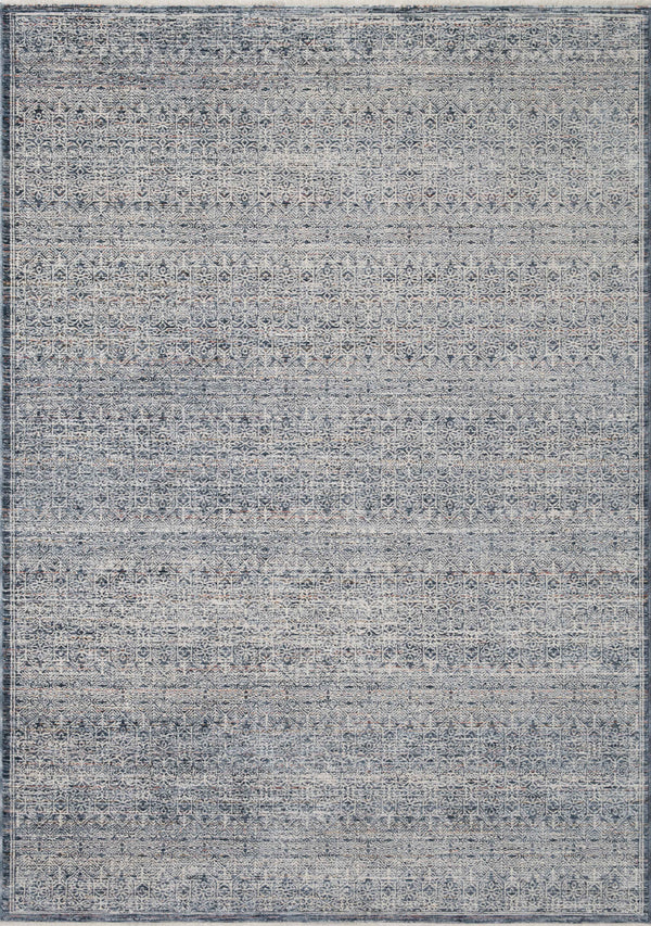 Amber Lewis x Loloi Zuma Denim / Ivory 9'-6" x 13'-1" Area Rug