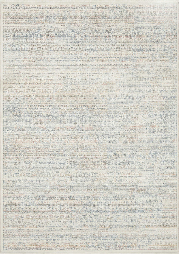 Amber Lewis x Loloi Zuma Ivory / Multi 9'-6" x 13'-1" Area Rug