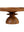 Stoneware Serving Dishes with Wood Pedestals