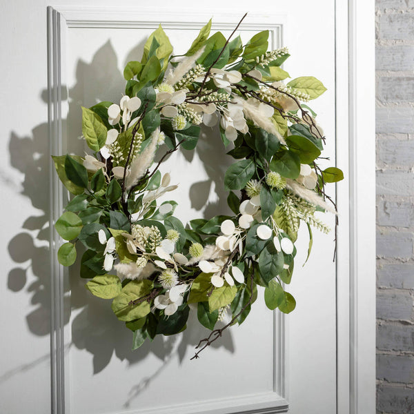 Mixed Silver Dollar Wreath
