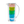 Simple Stacked Nested Pitcher Set, 4 Assorted Color Glasses