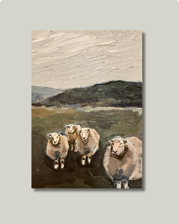 "Field of Sheep" Print