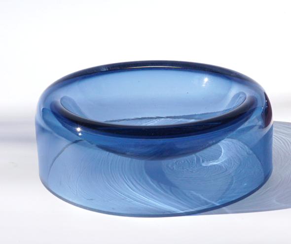 Handblown Glass Salt + Pepper Dish