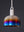 FORKED PENDANT / LINEAR / SHADE / MEDIUM