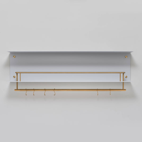 KITCHEN SHELF / HANGER / STONE / WITHOUT LOGO / BRASS