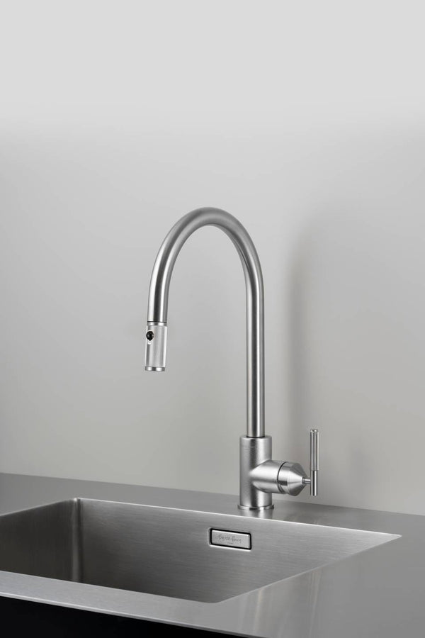 KITCHEN FAUCET / PULL-OUT WITH DUAL SPRAY / LINEAR