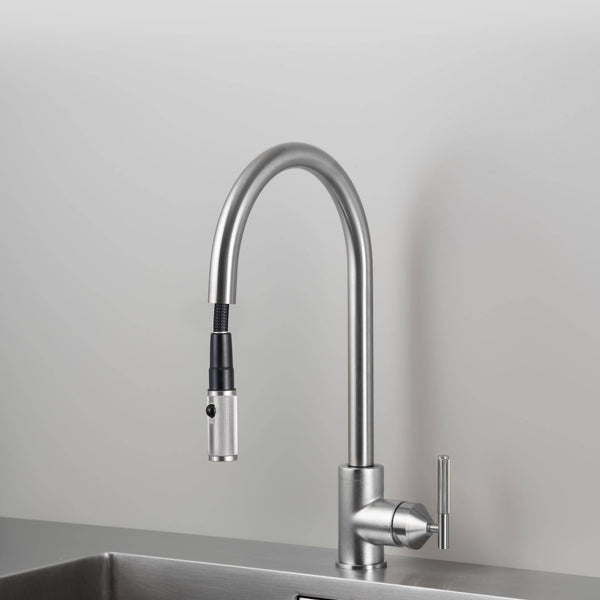 KITCHEN FAUCET / PULL-OUT WITH DUAL SPRAY / LINEAR