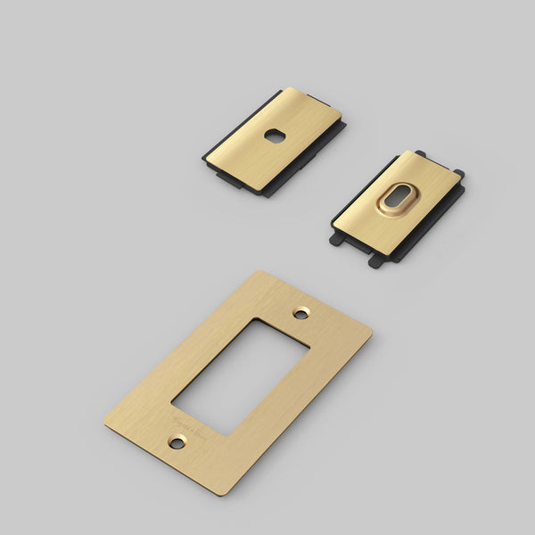 1G PLATE / WITHOUT LOGO