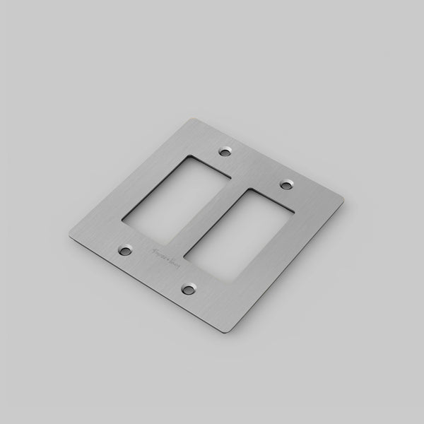 2G PLATE / POLYCARBONATE / WITH LOGO