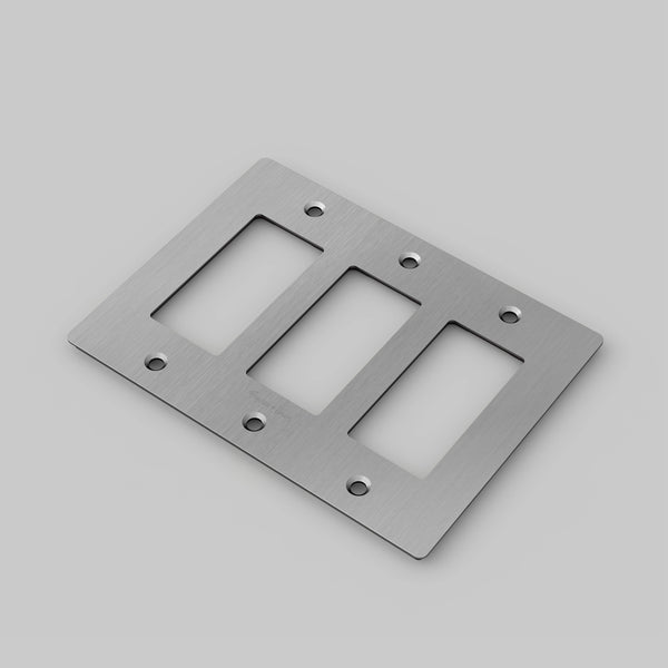 3G PLATE / POLYCARBONATE / WITH LOGO