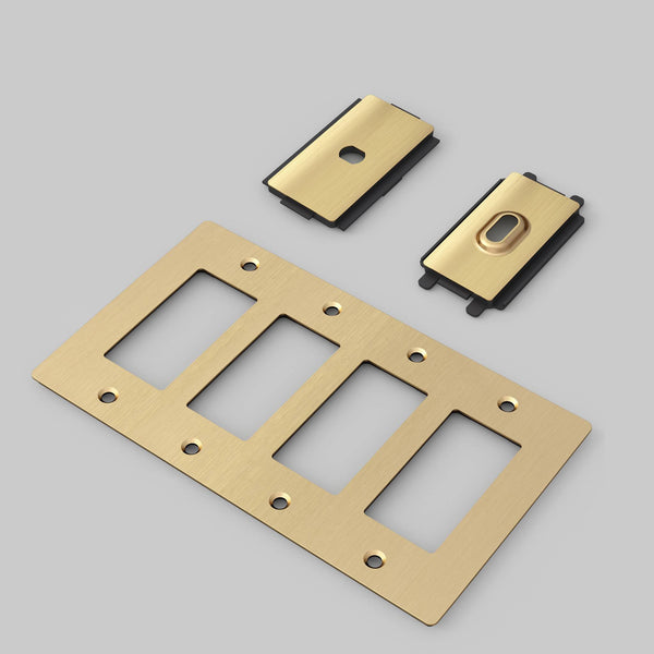 4G PLATE / WITHOUT LOGO