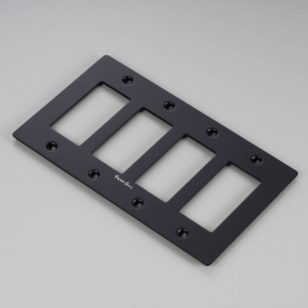 4G PLATE / POLYCARBONATE / WITH LOGO
