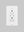1G DUPLEX OUTLET / GFCI / CROSS / WITH LOGO