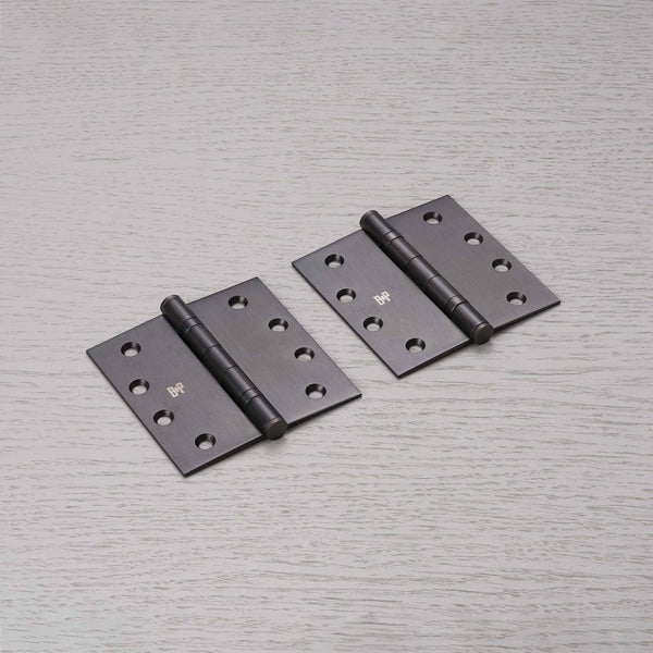 DOOR HINGE / SET OF 2 / 4 X 4 INCH