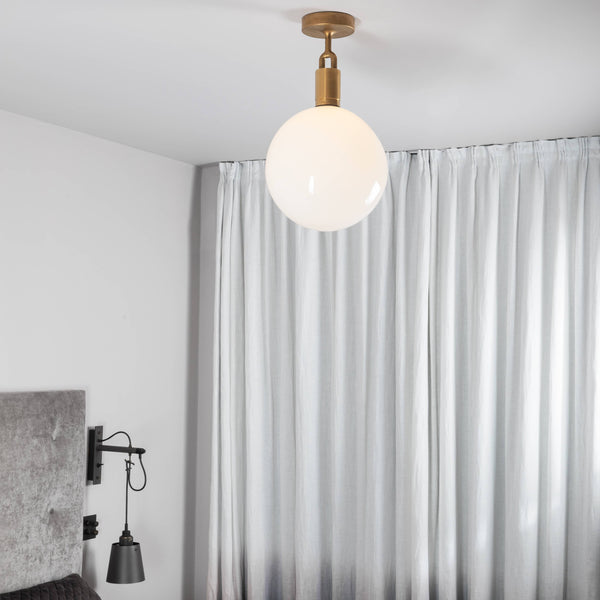 FORKED CEILING / LINEAR / GLOBE / OPAL / LARGE