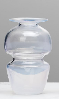 Handblown Glass Cylinder Bud Vase