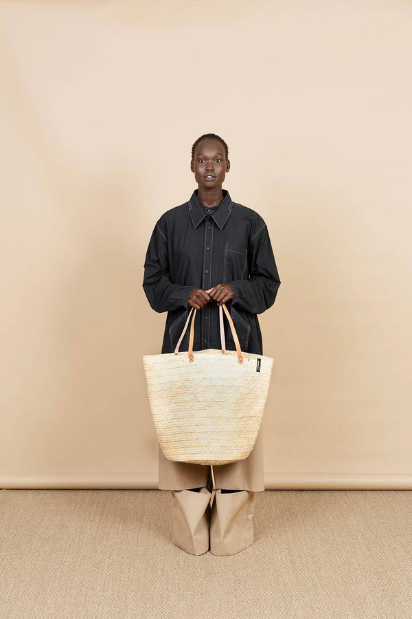 Mkeka shopper basket | Natural L