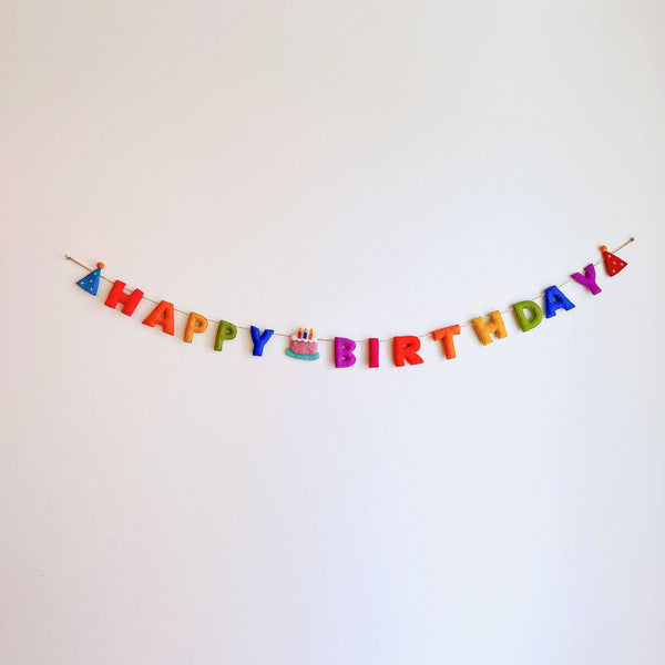 Happy Birthday Party Banner