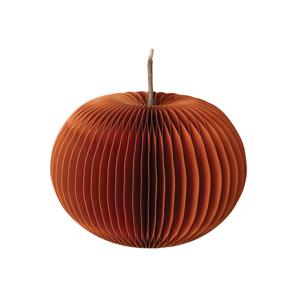 Recycled Paper Pumpkin