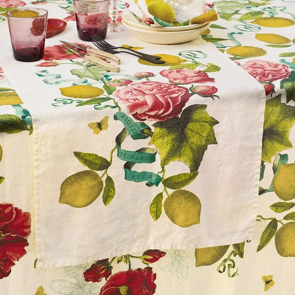 Citrons De Menton Romance Tablerunner